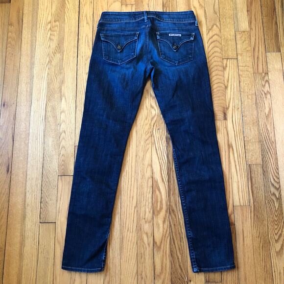 Hudson EUC Women's Dark Wash Straight Leg Jeans Size 28 - Picture 9 of 10